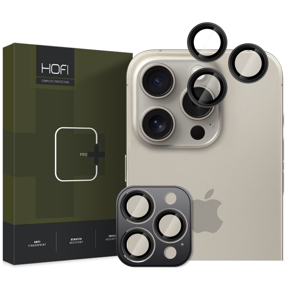 Hofi Pro+ Camera Camring Cover iPhone 16 Pro/16 Pro Max - μπροστινή όψη.