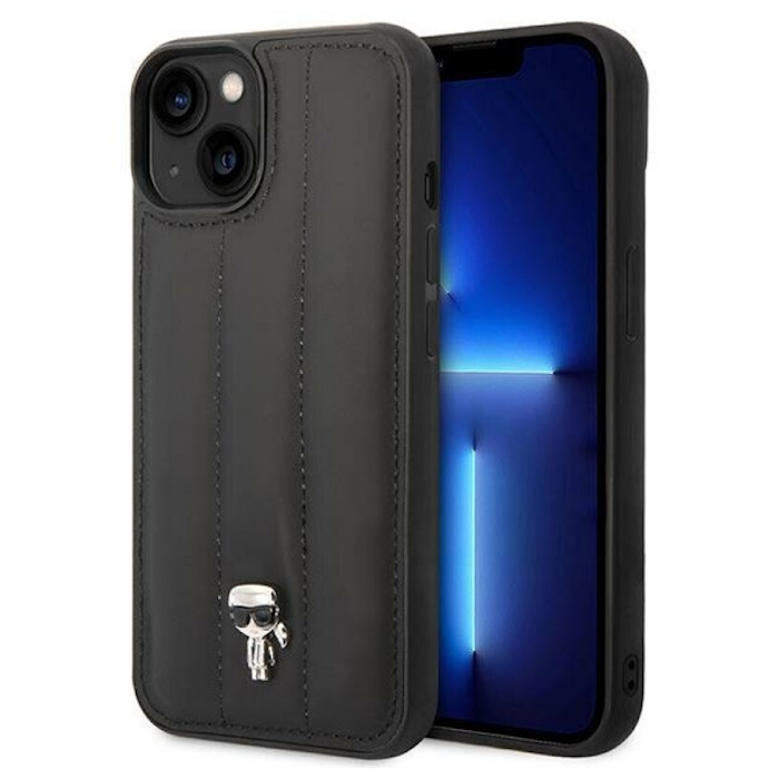 Θήκη Karl Lagerfeld Quilted Puffy Ikonik Logo για iPhone 14 Plus