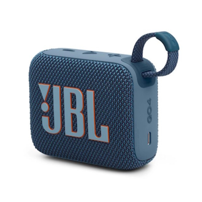JBL Go 4 μαύρο Bluetooth ηχείο από κοντά