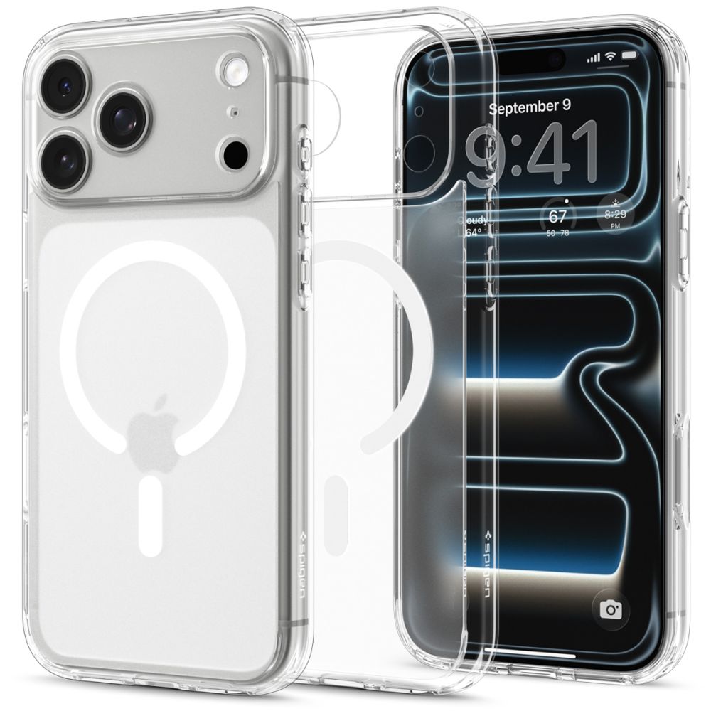 Θήκη Spigen Ultra Hybrid MagFit Frost White για iPhone 17 Pro και iPhone 18 Pro