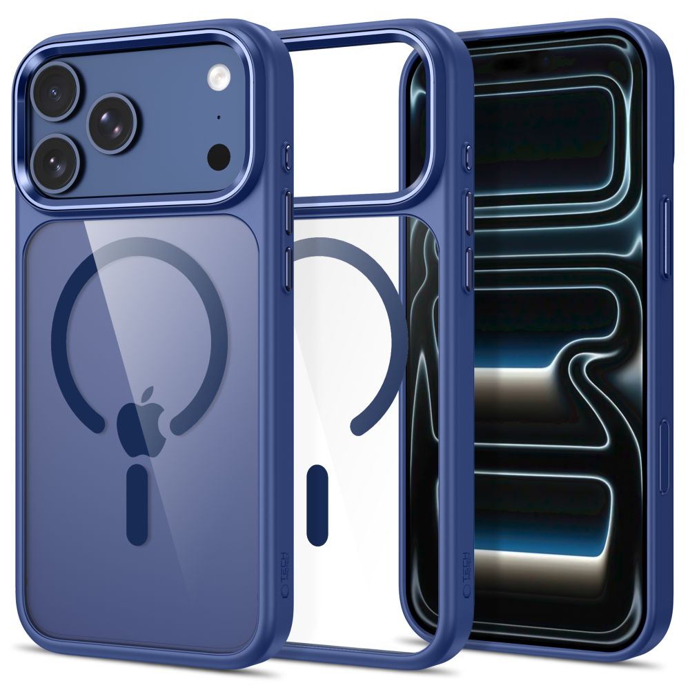 Θήκη Tech Protect MagMat MagSafe CC Deep Blue για iPhone 17 Pro και iPhone 18 Pro
