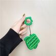 Ανθεκτική θήκη σιλικόνης AirPods 1 / 2 με σχέδιο Cactus για καθημερινή χρήση
