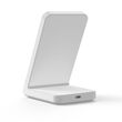 Tech-Protect QI-A40 Wireless Charger 15W σε λευκό χρώμα, ιδανικός για smartphones και συσκευές με τεχνολογία Qi