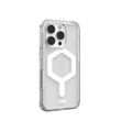 Πλάγια όψη της θήκης UAG Plyo MagSafe Ice/White, δείχνοντας τη λεπτή και ανθεκτική κατασκευή της.