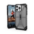 Θήκη iPhone 15 Pro  UAG Plasma - Πίσω Όψη με Γκρι Τόνους (Ash)