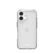 iPhone 16 μέσα στη θήκη UAG Plyo Ice, δείχνοντας την προστασία της οθόνης και της κάμερας.