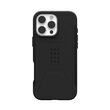 Phone 16 Pro τοποθετημένο στη θήκη UAG Civilian MagSafe Black.