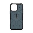iPhone 16 Pro Max τοποθετημένο μέσα στη θήκη UAG Pathfinder MagSafe Cloud Blue.