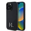 Θήκη Karl Lagerfeld iPhone 16 Pro Max Shadow Metal Initial Logo - Μαύρη