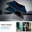 Μπροστινή όψη της μαύρης θήκης Spigen Air Skin
