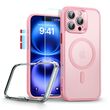 Esr Classic Pro Set θήκη iPhone 16 Pro Max με Frosted Pink φινίρισμα και MagSafe