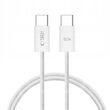 Καλώδιο Tech Protect USB-C to USB-C λευκό 1 μέτρο