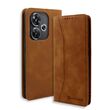Θήκη Bodycell PU Leather Book Xiaomi Poco F6 σε καφέ χρώμα