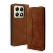 Κομψή καφέ θήκη βιβλίο Bodycell PU Leather Xiaomi 14T