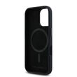 Θήκη iPhone 16 Karl Lagerfeld Initial Metal Logo σε μαύρο χρώμα