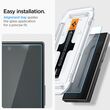 Μπροστινή οθόνη του Samsung Galaxy Z Fold 6 με προστατευτικό τζάμι