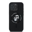 Θήκη Karl Lagerfeld iPhone 16 Pro MagSafe - Πίσω όψη μαύρη