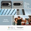 Κοντινή λήψη της μαύρης θήκης Spigen Ultra Hybrid
