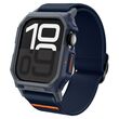 Θήκη Spigen Lite Fit Pro Navy Blue για Apple Watch 10 (46mm) με κομψό σχεδιασμό.