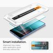 Εύκολη τοποθέτηση Tempered Glass Spigen GLAS.tR χωρίς φυσαλίδες αέρα για Samsung Galaxy S25 Ultra 5G