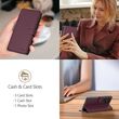 Λειτουργία βάσης στήριξης της θήκης Tech-Protect Wallet για άνετη προβολή