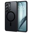 ESR HaloLock MagSafe Frosted Black θήκη τοποθετημένη στο Samsung Galaxy S25+ 5G.
