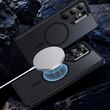 Η θήκη ESR Classic HaloLock MagSafe σε Frosted Black τοποθετημένη σε Samsung Galaxy S25 Ultra 5G