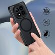 Μαύρη ματ θήκη Xiaomi Redmi Note 14 Pro+ με ενσωματωμένο MagSafe