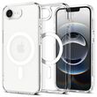Θήκη Spigen Ultra Hybrid MagFit Clear White για iPhone 16eΛεπτομέρεια μαγνητικού δακτυλίου MagSafe στη θήκη Spigen για iPhone 16e