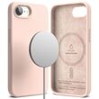 Ανθεκτική και κομψή θήκη σιλικόνης Ringke iPhone 16e Pink Sand