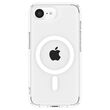 Προβολή θήκης Spigen Ultra Hybrid MagFit Clear White σε iPhone 16e