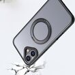 Ματ μαύρη MagSafe θήκη iPhone 16e με αντικραδασμική προστασία