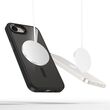 Διάφανη MagSafe θήκη iPhone 16e Clear/Black, συμβατή με ασύρματη φόρτιση