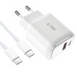 Tech-Protect USB-C και USB-A φορτιστής 20W QC3.0
