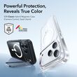 ESR iPhone 17 Pro θήκη διάφανη με μαύρο πλαίσιο και kickstand