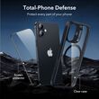 λεπτή διάφανη-μαύρη θήκη iphone 17 με προστασία οθόνης