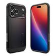 rugged θήκη iphone 17 pro spigen μαύρη με στήριγμα