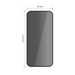 empered glass 9H με privacy filter για iPhone 16 Pro / 17 / 17 Pro