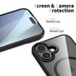 Tech Protect Magmat Clear  Black MagSafe Case iPhone 17