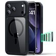 Θήκη ESR iPhone 17 Pro   Classic Hybrid MagSafe Clear Black με tempered glass