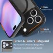 Προστατευτική θήκη κινητού iPhone 17 Pro Basicmag Matte BlackTech Protect θήκη iPhone 17 Pro Max MagSafe αντικραδασμική μαύρη