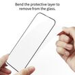 Tech-Protect Glass Fit+ για Redmi 15C – λεπτομέρεια μαύρης περιμέτρου