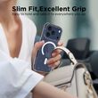 Θήκη iPhone 17 Pro Flexair Tech Protect με glitter και ανυψωμένα άκρα