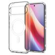 Spigen Pixel 10 clear case με λευκό μαγνητικό δακτύλιο