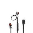 JBL Tune 310C μαύρα in-ear hands free ακουστικά USB-C