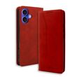 Θήκη Bodycell PU Leather Book iPhone 17 Red