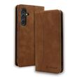 Θήκη Book PU Leather Bodycell Samsung Galaxy S25 FE 5G Καφέ