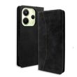 θήκη bodycell pu leather για xiaomi redmi note 14 5g black