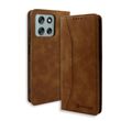 θήκη Motorola G56 5G PU leather καφέ book