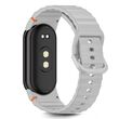 silicone strap xiaomi smart band 8 9 10 μπλε storm blueλουράκι tech protect silicone sport xiaomi smart band Crayon Grey